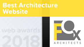 The Jake Group Wins the 2018 Best of Industry Architecture WebAward for FOX Architects